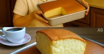 Bizcocho Algodón de la Bisabuela, un postre esponjoso y tradicional.