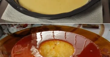 Budín de Leche Condensada servido en un plato decorativo
