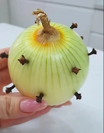 Cebolla con clavos, receta sabrosa y aromática para realzar tus platos.