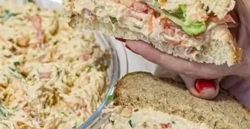 Receta de crema de pollo para preparar sándwiches deliciosos
