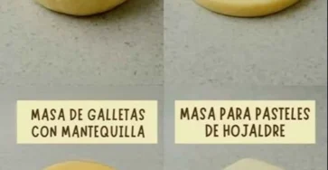 Receta de masa básica para preparar pan dulce tradicional