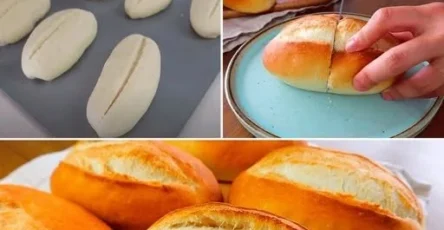 Pan Francés o Bolillo recién horneado, ideal para acompañar platillos mexicanos.